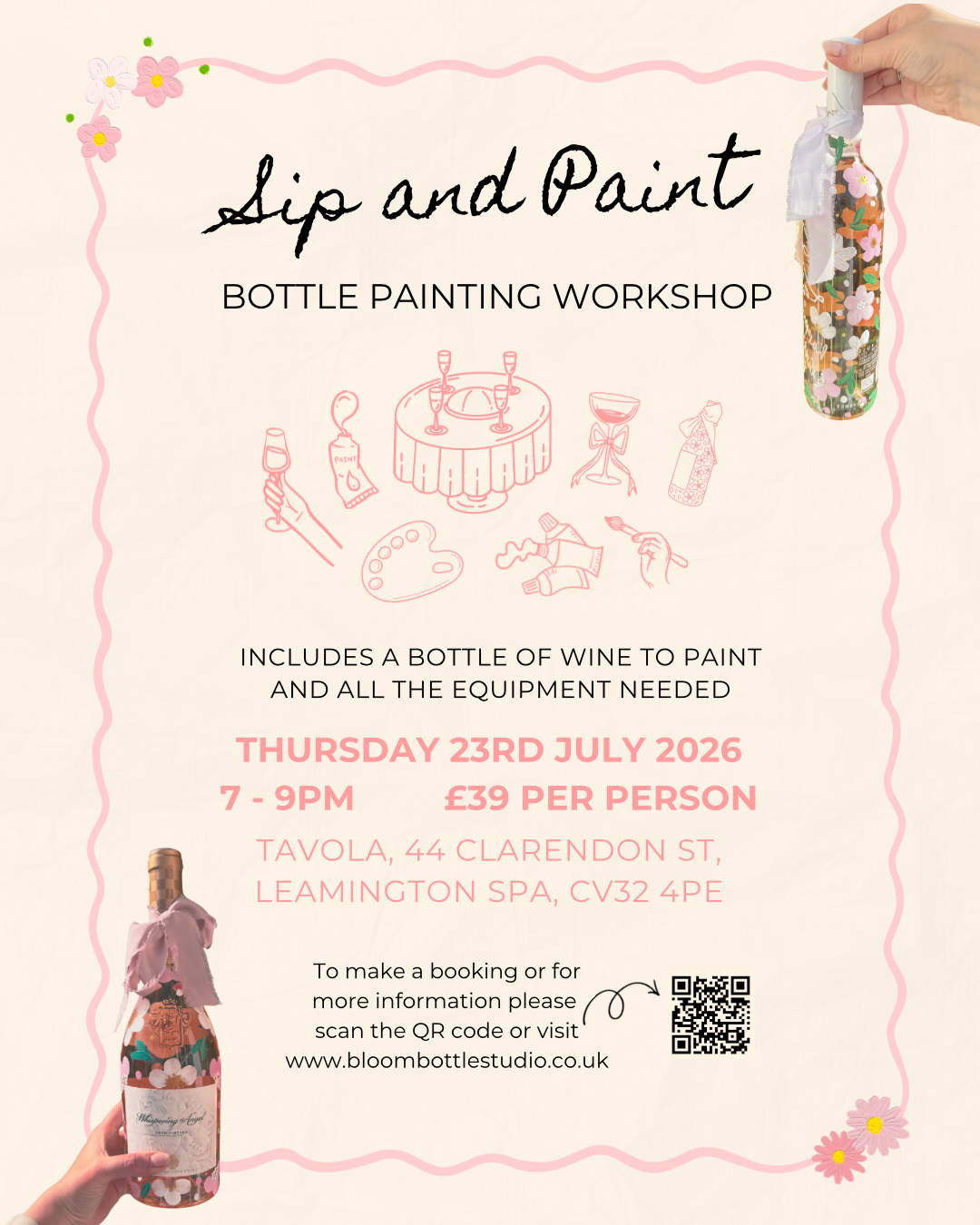 Sip and Paint at Tavola
